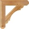 Ekena Millwork Olympic Craftsman Rough Sawn Bracket, Western Red Cedar, 4"W x 22"D x 22"H BKT04X22X22OLY04RWR - alternate 2